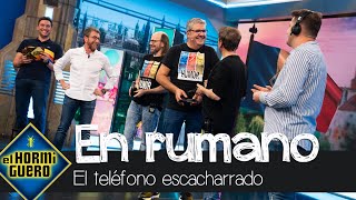 Santiago Segura José Mota y Florentino Fernández se ponen a prueba hablando rumano  El Hormiguero [upl. by Esilahs885]