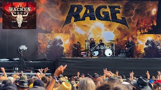 RAGE  Live at Wacken Open Air 2024 wackenopenair2024 [upl. by Leugimsiul]