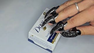 ASMR Fast Soap scratching with Claw rings  Sleepaid amp Relaxation [upl. by Llimaj]