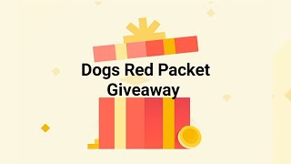 Claim Free DOGS For using Binance Binance red packet code today Binance red packet [upl. by Germaine]