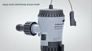 Aqua Void Cartridge Bilge Pump  Johnson Pump [upl. by Anehsuc]