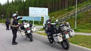 Motorradtour zum Nordkap und zurück [upl. by Anirbaz]