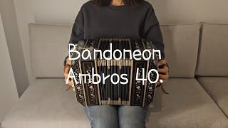 Bandoneon  Ambros 40 [upl. by Eldwin598]