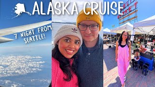 Boarding Royal Caribbeans Quantum of the Seas  Alaska cruise to Sitka Glacier and Juneau 🏔️❄️🐻 [upl. by Cami728]