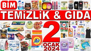 BİM TEMİZLİK VE GIDA ÜRÜNLERİ BU HAFTA  BİM AKTÜEL 2 OCAK 2024 KATALOĞU  BİM KAMPANYA İNDİRİMLER [upl. by Imugem200]