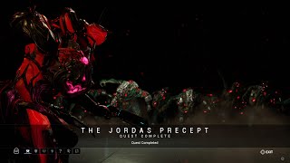 Warframe The Jordas Precept Quest with Myth [upl. by Eat]