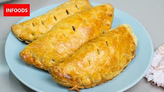 EASY amp DELICIOUS Homemade Meat Pie Recipe  How To Make Meat Pie  Meat Pie Recipe  Infoods [upl. by Ellehcen]