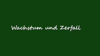 Klasse 10  Exponentielles Wachstum  Wachstum und Zerfall [upl. by Nigle]