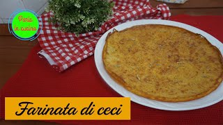 Farinata di ceci al forno SEMPLICE E STRAORDINARIA SUB ENGFRAESPGER [upl. by Natrav]