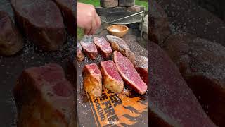 Grilled Picanha with Garlic Butter Recipe  Over The Fire Cooking by Derek Wolf [upl. by Sterrett866]