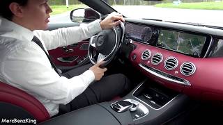 2017 Mercedes S Class AMG S500  LUXURY Park Itself Review Test Drive Cabrio Convertible [upl. by Hamaso556]