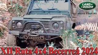 ruta becerrea 4x4 2024 defender monte eucaliptos arviza offroad forest [upl. by Eenal425]