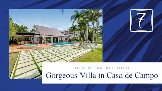 Gorgeous Contemporary Villa for Sale in Casa de Campo [upl. by Dotty]