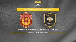 SB Phoenix Reserves Vs Rotherfield United [upl. by Kimbell]