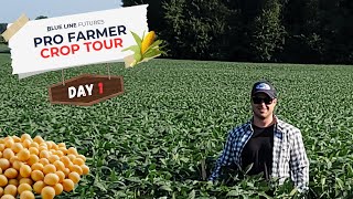 A recap of what we found on day 1 of the Pro Farmer Crop Tour [upl. by Tegdirb229]