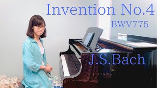 JSBach  Invention No4 in D minor BWV775  Piano  alisa t [upl. by Katuscha]