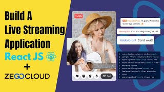 Create Live Streaming App using React JS amp ZEGOCLOUD SDK [upl. by Ennayt908]