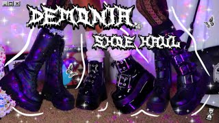 demonia collection haul ٩◕‿◕｡۶ 2021 [upl. by Erehs]