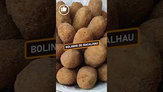 Bolinho de Bacalhau Fácil e Delicioso  Rende 40 croquetes receita salgadofrito bacalhau bolinho [upl. by Aslam]