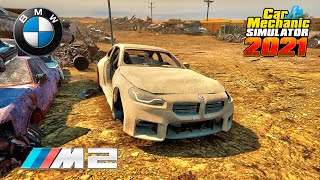 BMW M2 restoration  Car Mechanic Simulator 2021 [upl. by Hsakaa707]