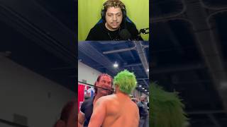 REACT PAI DO BAKI vs ZORO SOLA🙀☠️🤯 theloganchitwood shorts [upl. by Kaczer89]