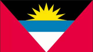 Antigua and Barbuda Flag and Anthem [upl. by Hogarth]