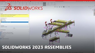 SOLIDWORKS 2023 Assemblies [upl. by Adnuhsed979]