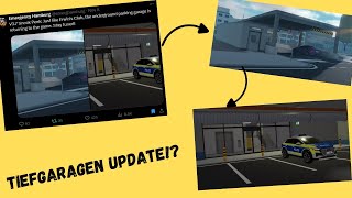 Tiefgaragen Update in notrufhamburg auf roblox [upl. by Acnairb572]