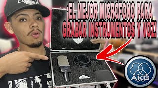 ¡UNBOXING EL MEJOR MICROFONO PARA HOME STUDIO PRECIO CALIDAD  AKG C214 [upl. by Tema]