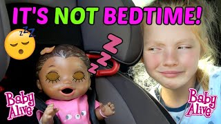 BABY ALIVE has a LATE NIGHT PARTY The Lilly and Mommy Show The TOYTASTIC Sisters FUNNY KIDS SKIT [upl. by Brier]