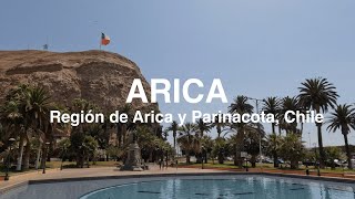 Arica Región de Arica y Parinacota Chile 4k [upl. by Asiulana599]