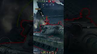 E 100 1vs5 carry 8 kills World of Tanks Top Replays [upl. by Ocirderf]