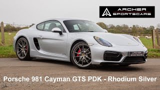 Porsche 981 Cayman GTS PDK For Sale  Archer Sportscars [upl. by Urbas390]