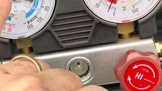 how to RECHARGE air conditioner on car r123a refrigerant [upl. by Bashuk]