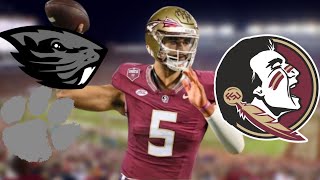 DJ Uiagalelei Highlights  Florida States Next STAR QB [upl. by Aibar778]