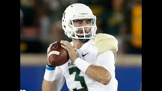 Jarrett Stidham Baylor QB vs Kansas State 2015 [upl. by Kotick196]