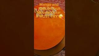 Mango and Passion Fruit Mousse Cake A MUST TRY [upl. by Trula]