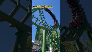 Gardaland shaman shaman gardaland rollercoaster shorts [upl. by Kester900]