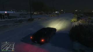 Franklin Drifts Around In The Desert In GTA 5 [upl. by Laehcym]