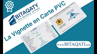 Attestation vignette Maroc 2023 en Carte PVC [upl. by Cogswell]