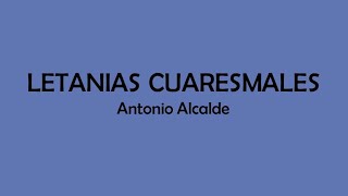 Letanias cuaresmales  Antonio Alcalde [upl. by Hibbert]