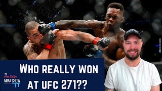 Who Really Won at UFC 271  Israel Adesanya or Robert Whittaker [upl. by Norvan]