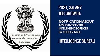 IB ACIO Learn All About Intelligence Bureau  Assistant Central Intelligence Officer By Chetan Mna [upl. by Ailegnave]