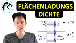 Flächenladungsdichte amp Elektrische Feldstärke  Beispiel Kondensator [upl. by Arikihs]