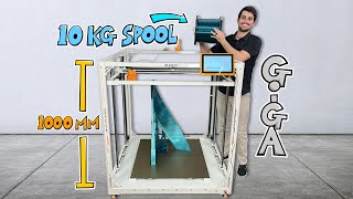 Affordable Large Format 3D Printer Elegoo OrangeStorm Giga Review [upl. by Marys854]