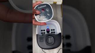 KNQZE Foot Spa MassagerCollapsible amp Bubble amp Remote Control  Review and demo [upl. by Refanej]