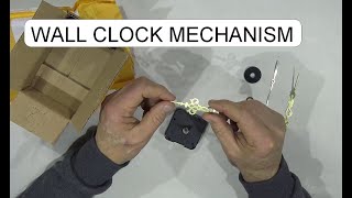 UNBOXING WALL CLOCK MECHANISM 12888 [upl. by Haletky]