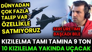 KIZILELMAYI BİLEREK SATMIYORUZ DÜNYA ALMAK İÇİN SIRAYA GİRDİ 10 KIZILELMA YAKINDA UÇACAK [upl. by Atteve]