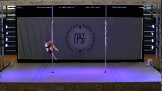 Hanka Venselaar Women  Prelim  World Pole Sports Championships 2015 [upl. by Ecinrev]