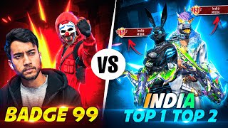 TOP INDIAS SHOTGUN M1014 LEGENDS VS BADGE99 🔥 Intense Match [upl. by Bruner629]